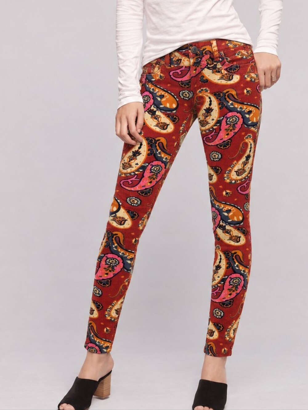 Pilcro Serif Mid-Rise Legging Cords